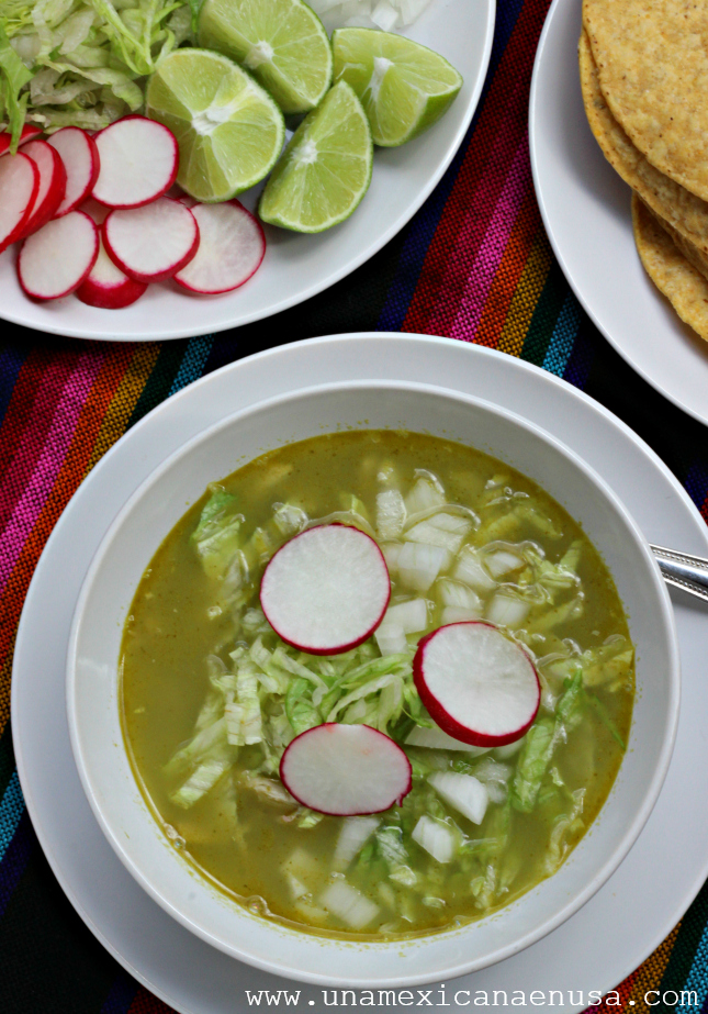 Pozolillo -Pozole verde con pollo y elote- – Una Mexicana en USA